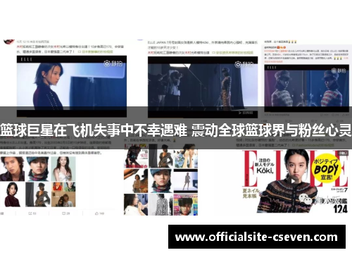 篮球巨星在飞机失事中不幸遇难 震动全球篮球界与粉丝心灵