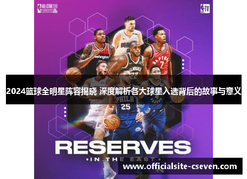 2024篮球全明星阵容揭晓 深度解析各大球星入选背后的故事与意义